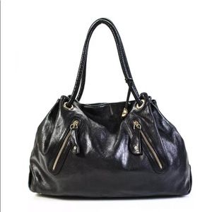 🔥🔥NEW🔥🔥FURLA🔥🔥BLACK LEATHER SATCHEL🔥🔥